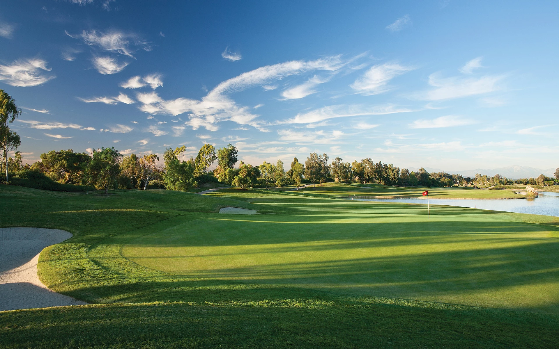 Old Ranch Golf Green 18