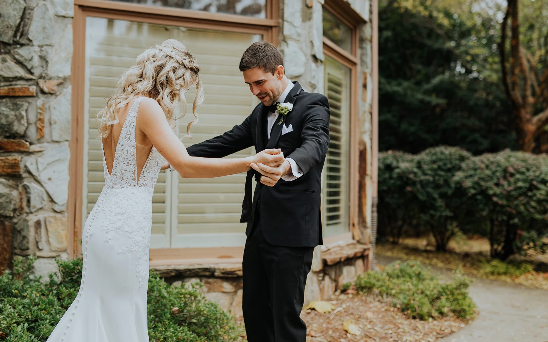 Plano Wedding Prestonwood Bride and Groom